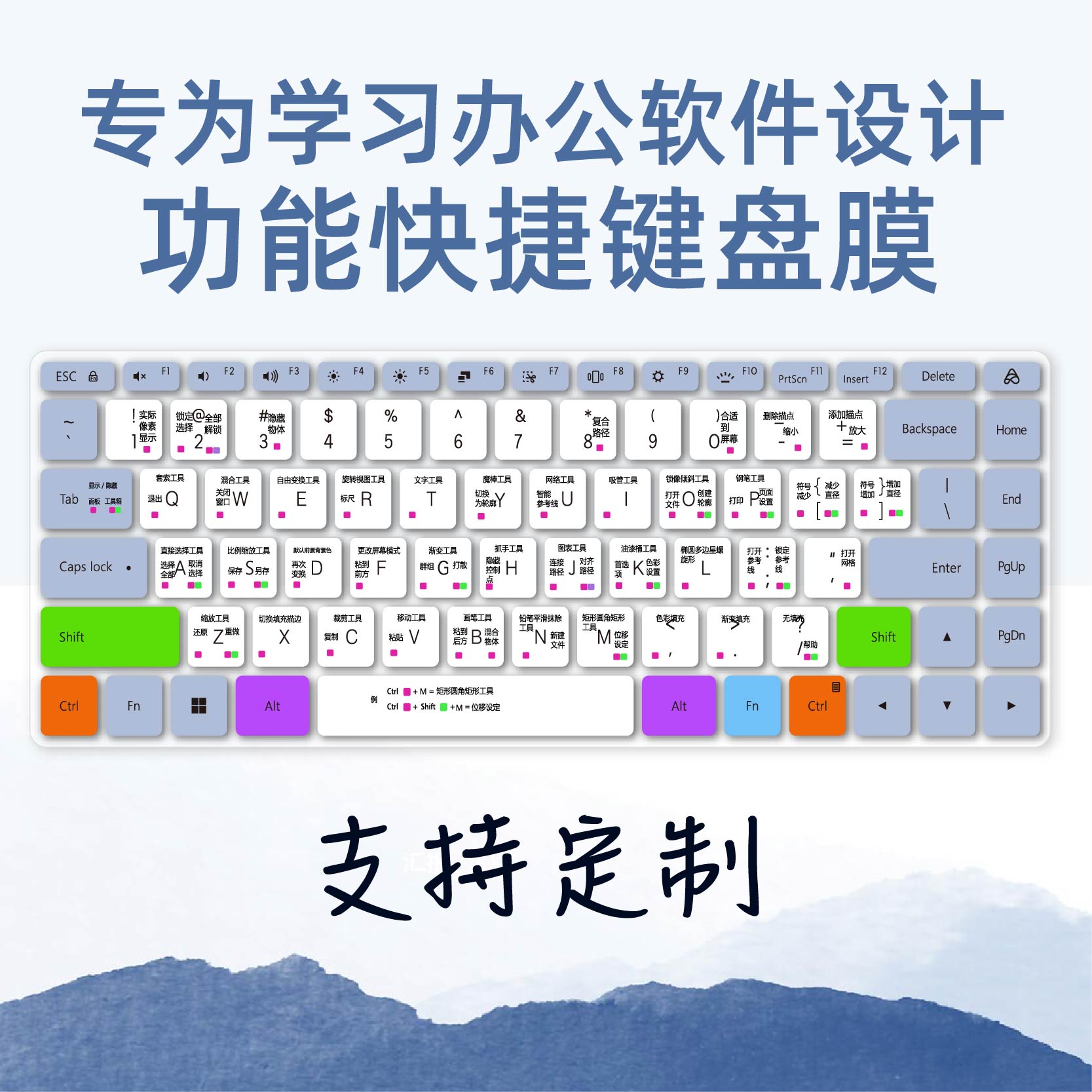 适用小米RedmiBook Pro15笔记本电脑快捷键盘膜XMA2007-DJ AJ AB