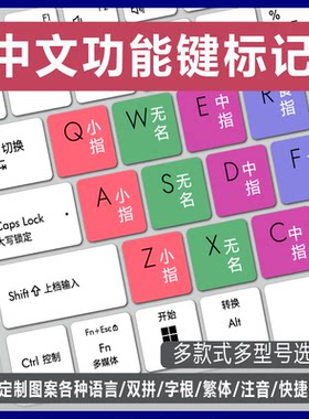 适用华硕灵耀S5300U顽石6代V5000笔记本电脑键盘保护贴膜繁体仓颉