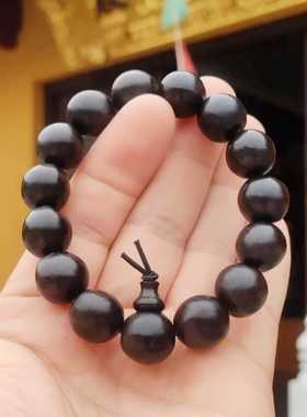 沉水级野生无患子手串手链青玉