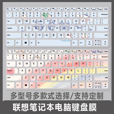 适用联想ThinkBook 14p笔记本电脑键盘膜快捷五笔汉字母谐音翻译