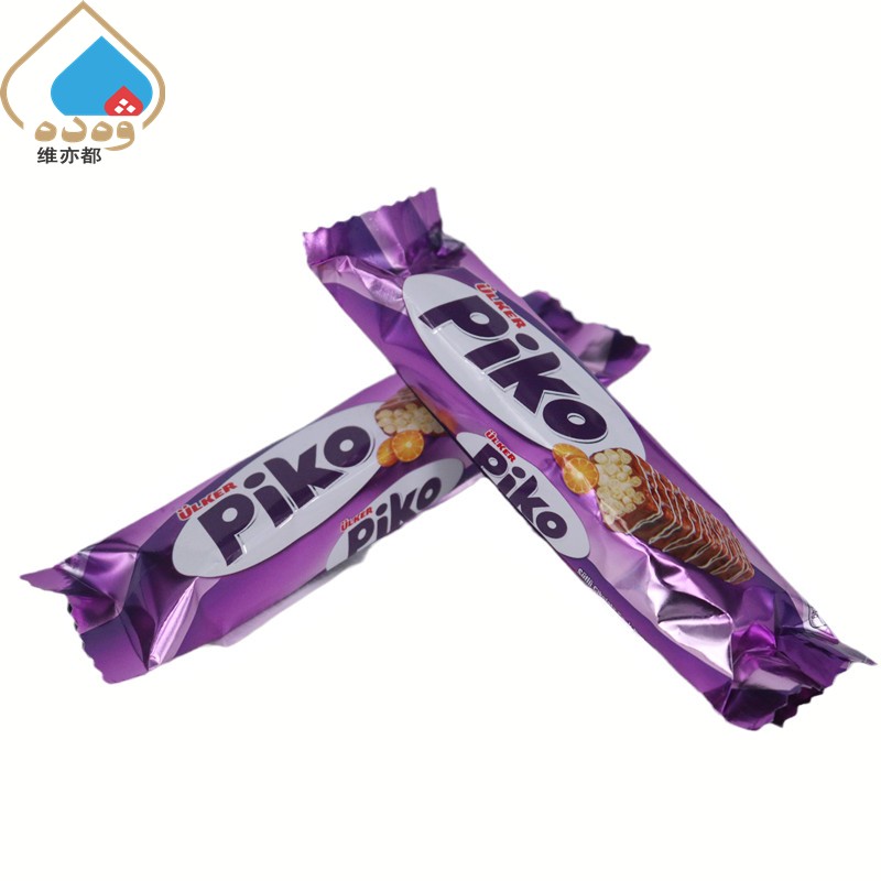 优客Piko甜橙味脆米巧克力威化