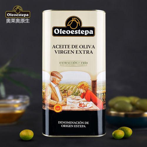 Oleoestepa特级初榨橄榄油5L