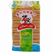 新疆意利阁甜脆竹150g夹心仙灵棒Bambuk奶油夹心饼干零食300g袋装