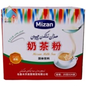 Mizan 固体饮料盒装 新疆美赞奶茶粉600克25g 24袋咸味奶茶独立包装