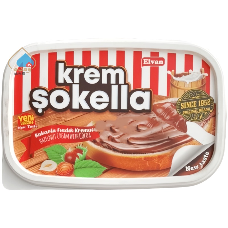 Elvan榛子奶油巧克力酱