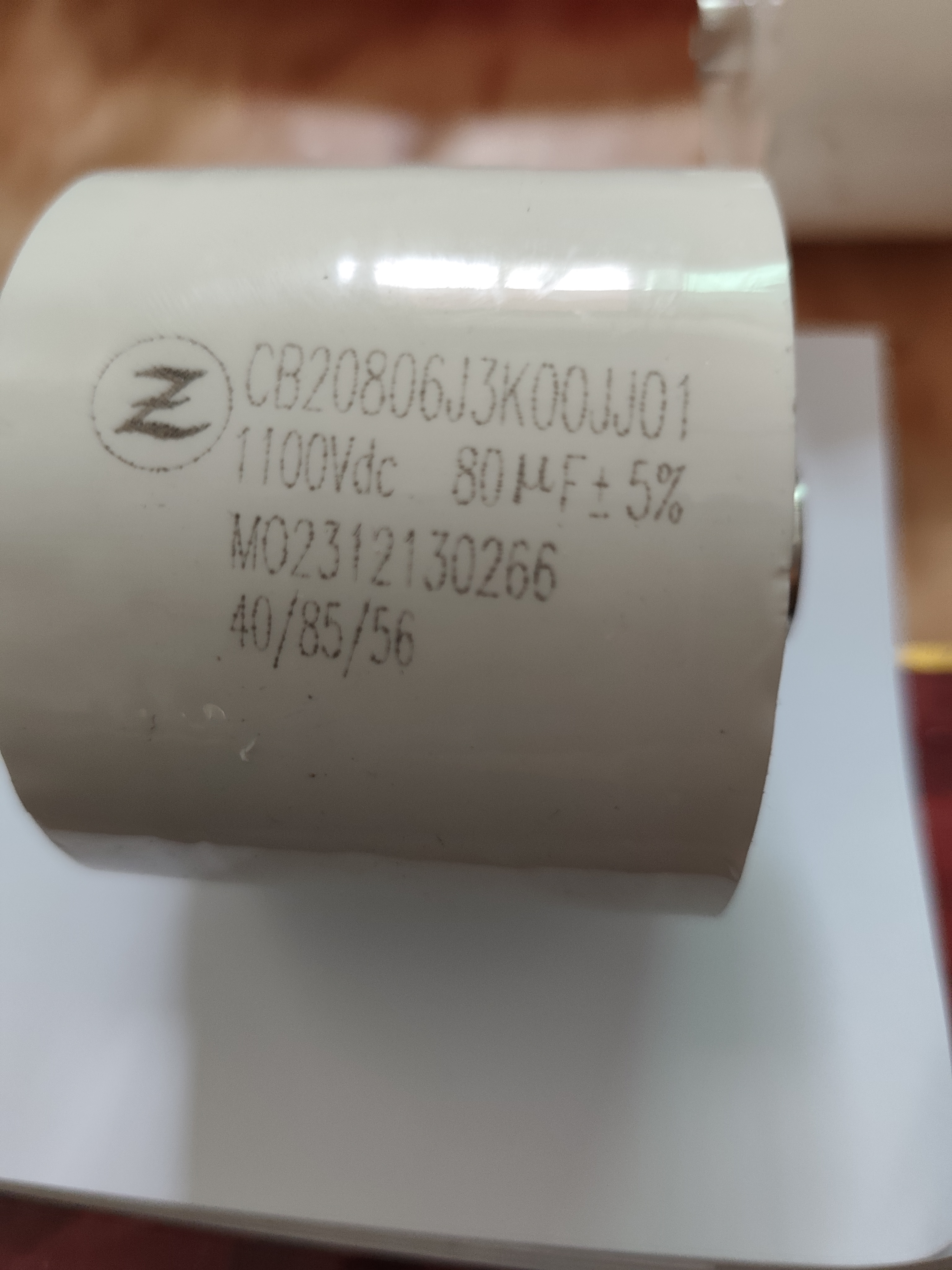 全新CB20 806 J3K00JJ01  1100VDC  80uF 无极高压焊机电容