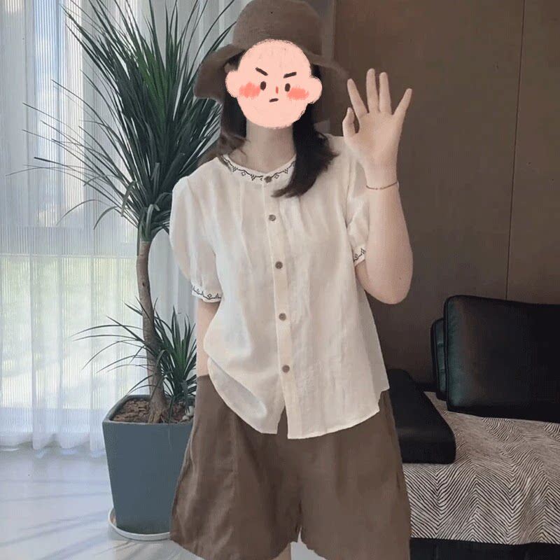 大码女士短袖春夏季2026新款胖MM减龄显瘦百搭流行漂亮上衣t恤