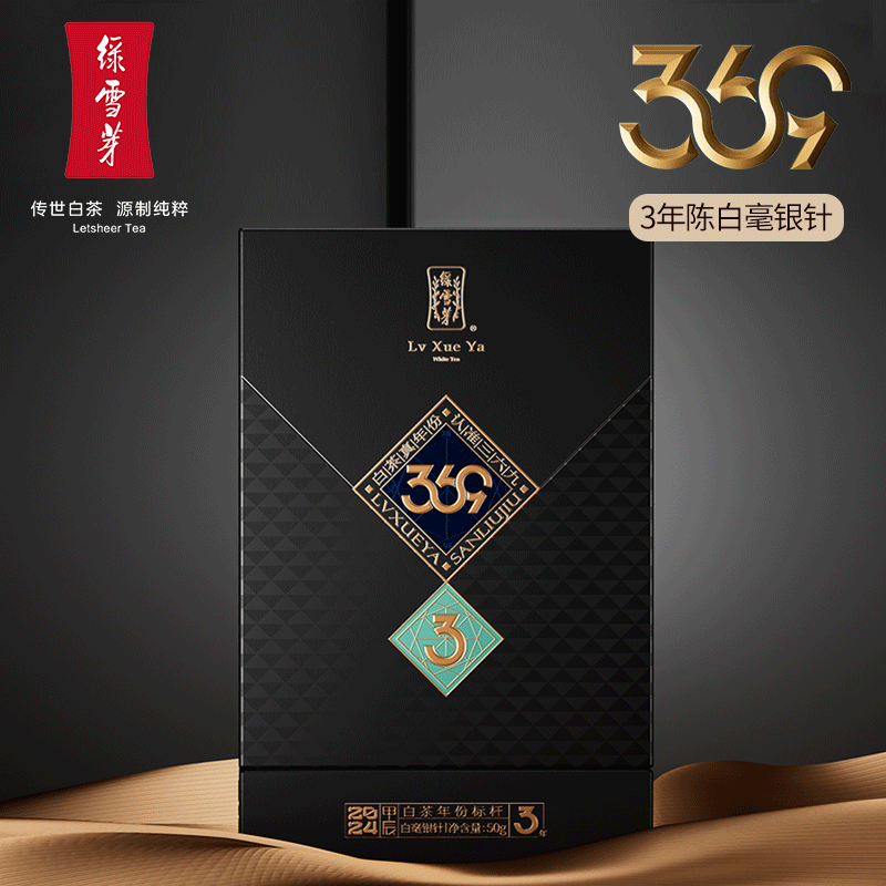 绿雪芽福鼎白茶2021年白毫银针