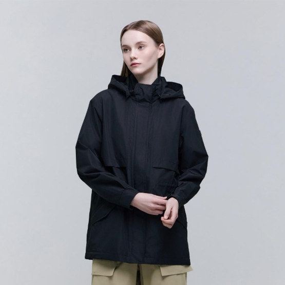 NATIONAL/国家地理韩国代购直邮 25春女款防水连帽外套N251WJP960