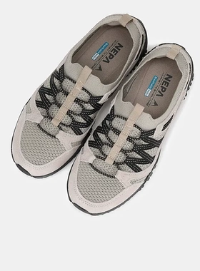 NEPA 韩国代购直邮25春女士透气弹力针织系绳一脚蹬休闲鞋7L27660