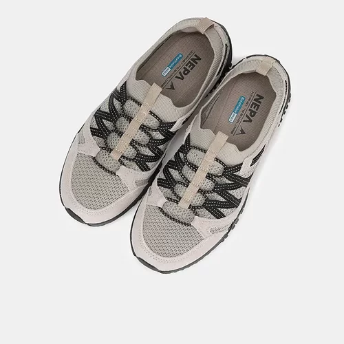 NEPA 韩国代购直邮25春女士透气弹力针织系绳一脚蹬休闲鞋7L27660