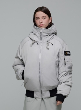 NATIONAL/国家地理 韩国代购直邮特价男女鹅绒羽绒服N244UDW940