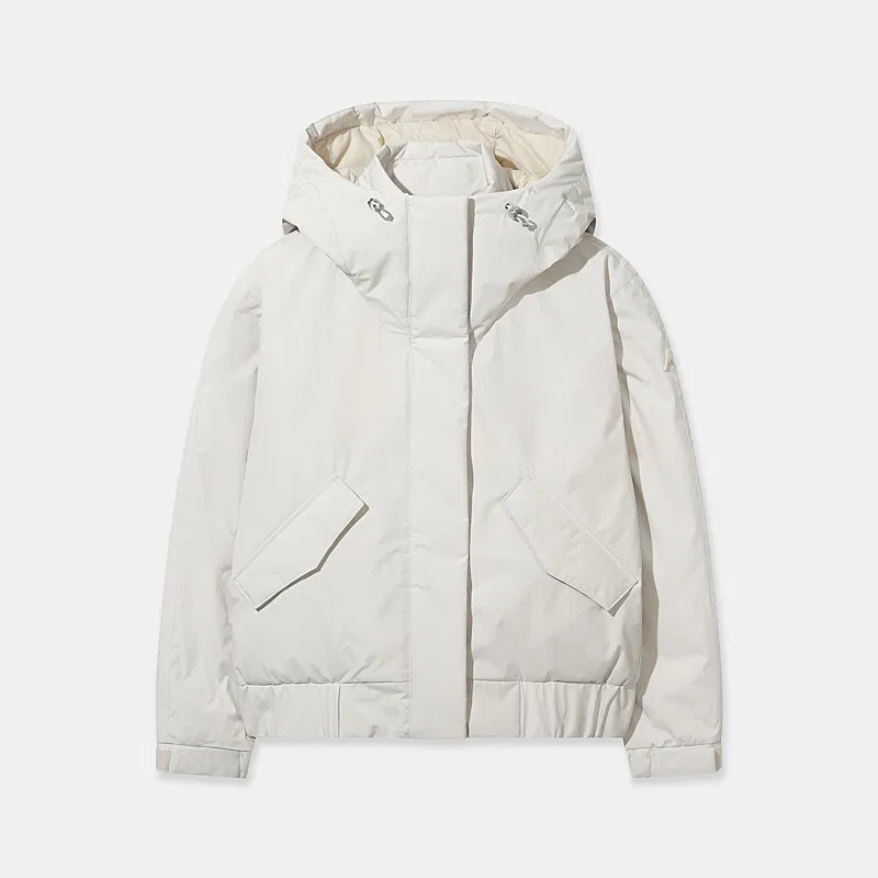 NEPA 韩国代购直邮25秋冬女士户外日常保暖连帽鹅绒羽绒服7L82056