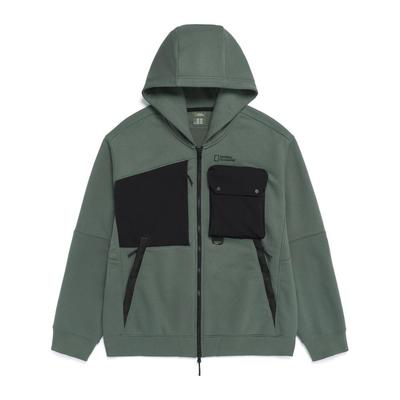 NATIONAL/国家地理韩国代购直邮26SS男士连帽外套N261MFT510