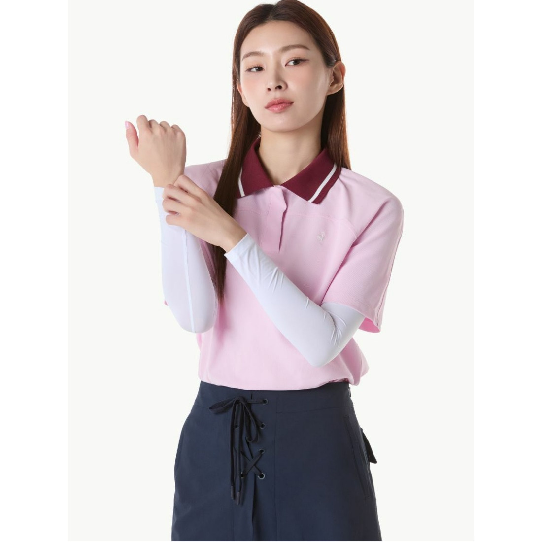 Lecoq Golf 法国公鸡高尔夫韩国代购直25春女士清爽舒适防晒冰袖