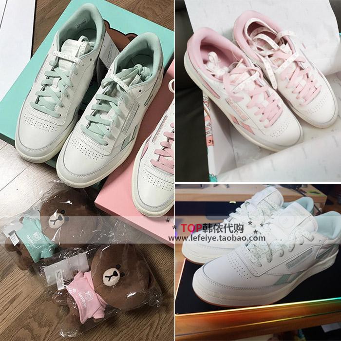 º«¹ú´ú¹º Reebok/Èñ²½18ÄÐÅ®²¼ÀÊÐÜÁªÃû¿î¾µäÏßÌõÔ˶¯°åЬCN8427