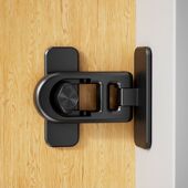 防猫推拉锁扣平移衣柜子门搭扣纱窗户玻璃固定卡扣简易门栓移门锁