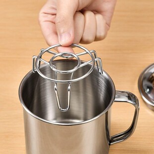 304不锈钢迷你小蒸架电饭煲蒸锅高矮款 食品级隔水煮鸡蛋三角支架