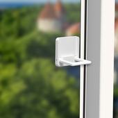 移门锁厨房阳台移动门窗户防猫扒开固定器卡扣柜门免打孔限位神器