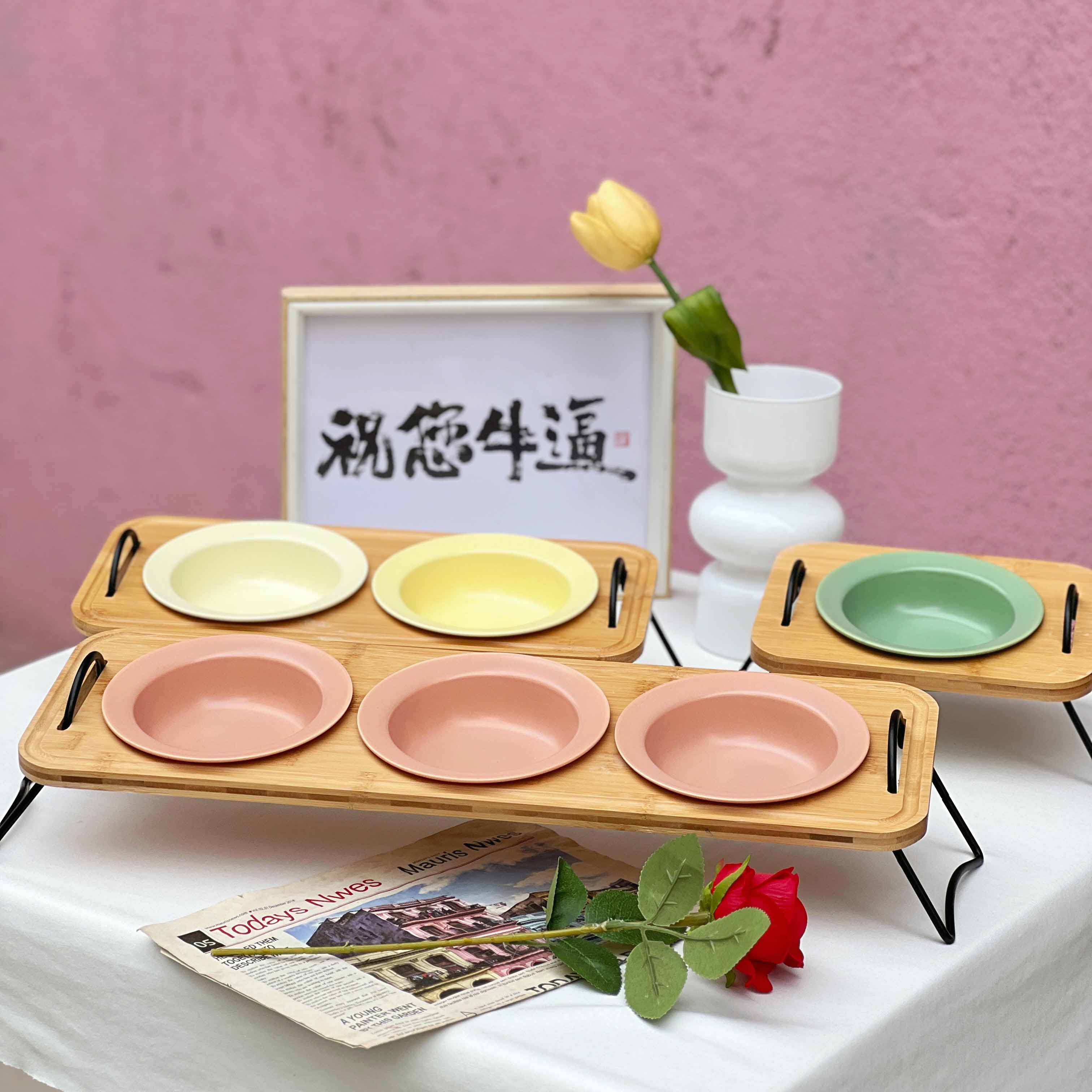 高脚猫碗宠物碗飞碟碗护椎带增高架狗狗水碗防黑下巴猫咪粮碗陶瓷