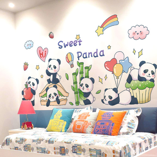 卡通主题墙房间贴画幼儿园环创