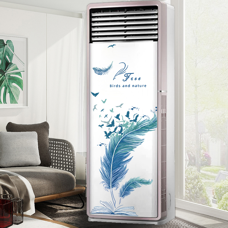 3d立体冰箱柜式立式翻新贴纸全包贴膜空调贴装饰墙贴画创意小图案