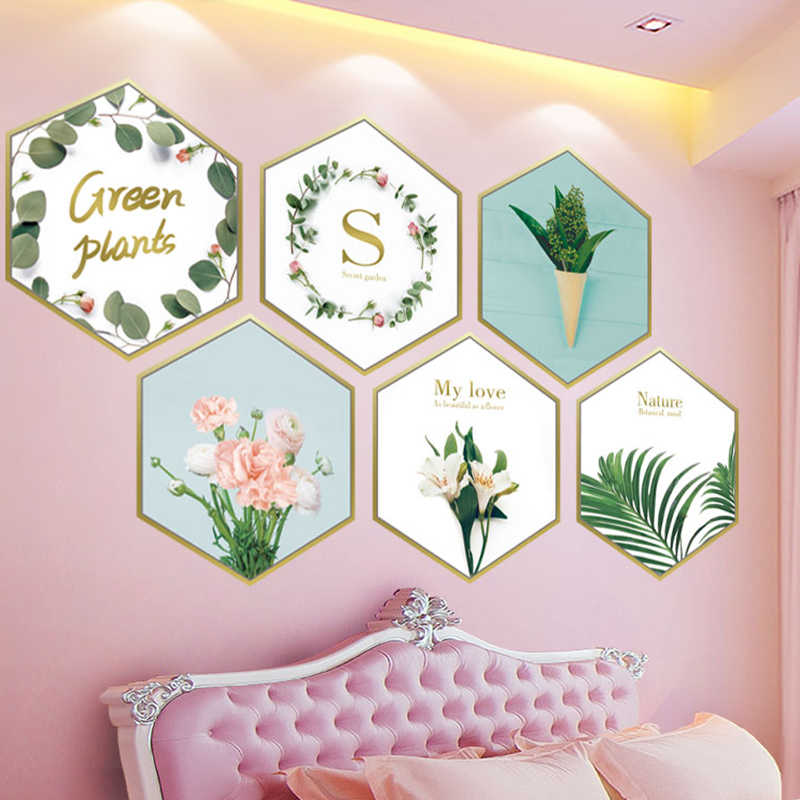 出租屋改造用品卧室遮丑墙面装饰