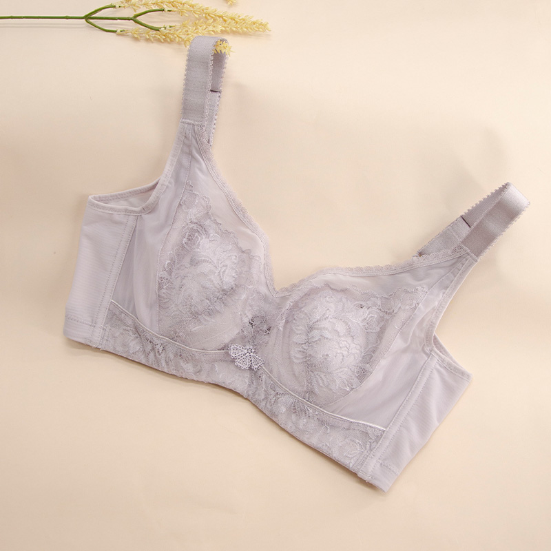 梵歌佰棠大胸显小软钢圈薄文胸