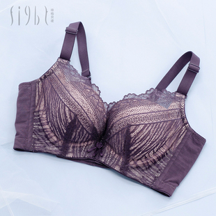 绯格贝缇小胸中厚杯文胸G4497聚拢上托防下垂收副乳调整型文胸