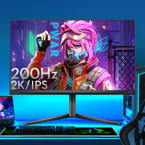 飞利浦EVNIA弈威27英寸2K显示器200Hz台式电脑300hz屏27M2N5500Q