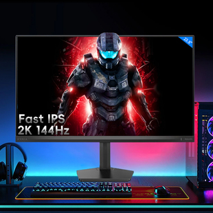 飞利浦24英寸2K144Hz显示器IPS硬件低蓝光电脑屏幕24M2N2500NF