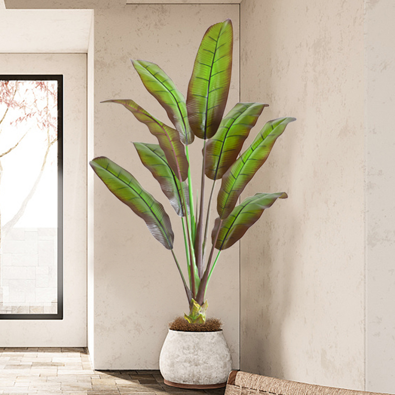 大型落地仿真绿植象腿芭蕉树