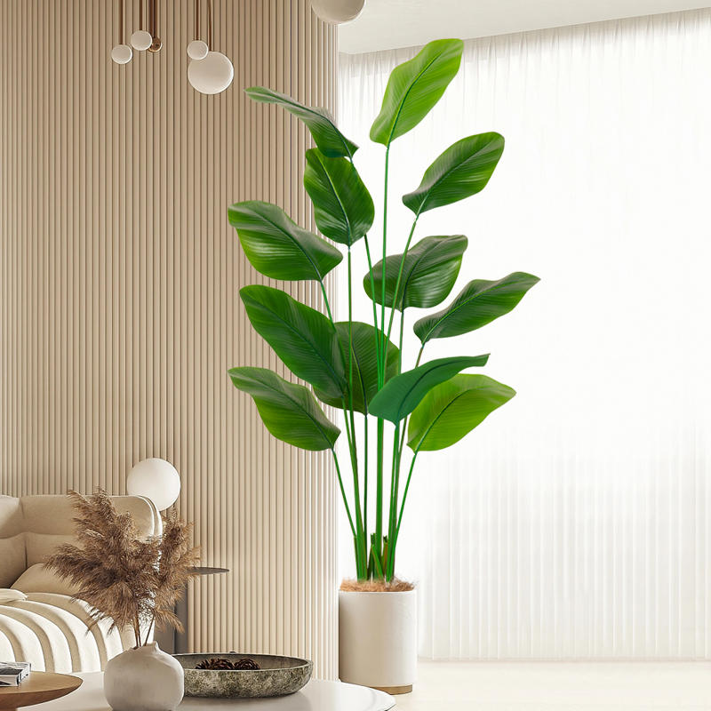 仿真绿植雪茄竹芋旅人蕉室内装饰