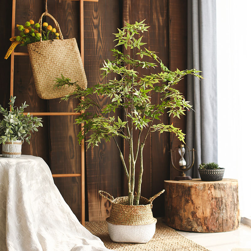 仿真植物日本红枫树鸡爪槭假枫叶