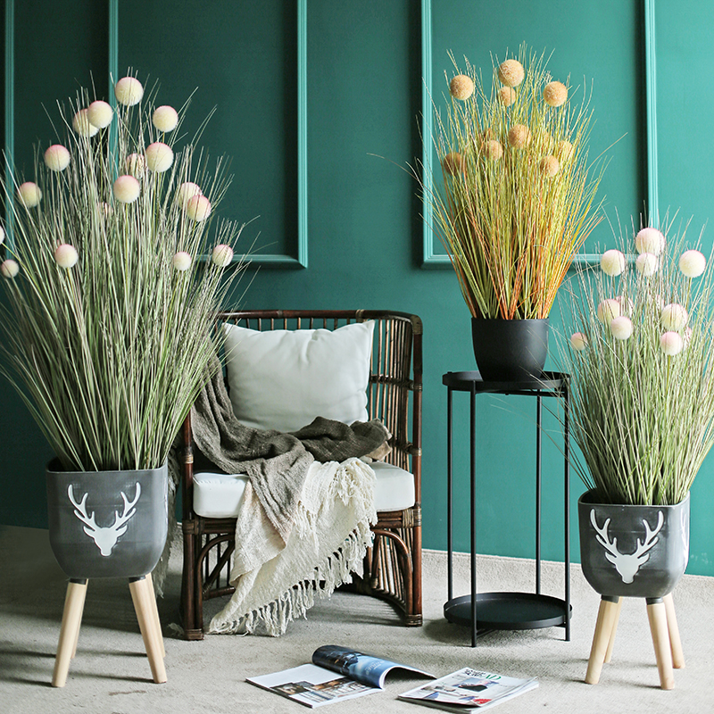 【七茉】仿真雪球北欧店铺ins