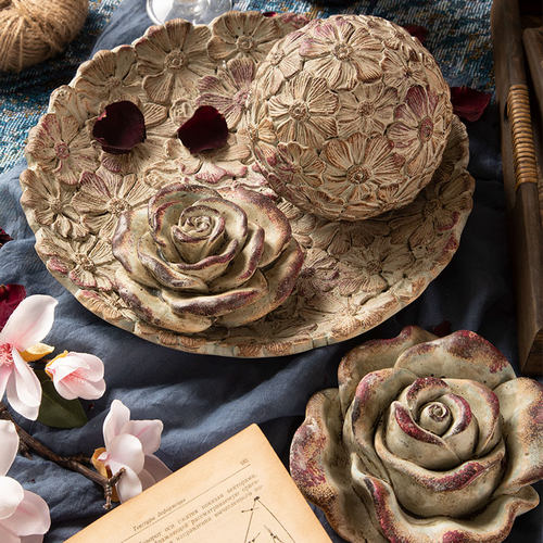 七茉玫瑰多肉植物花园园艺盆景