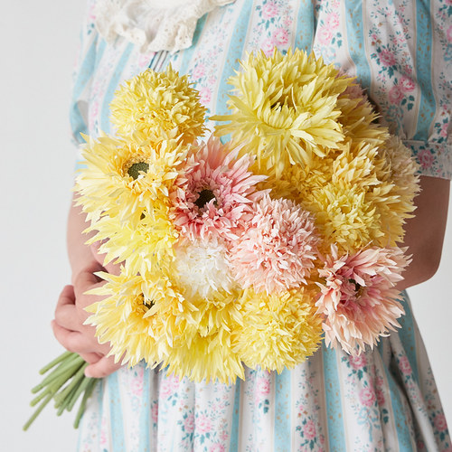 ins风仿真花假花摆设扶朗菊装饰