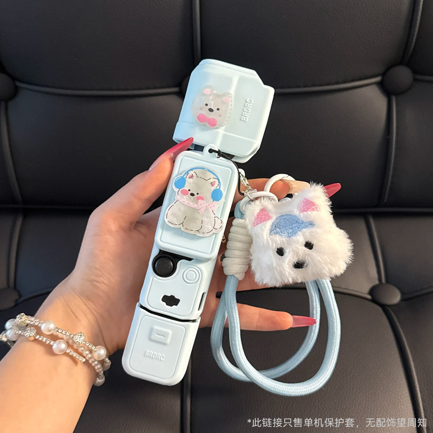 newyu适用大疆Pocket3/4保护套 Osmo DJI灵眸口袋相机液态硅胶套屏幕套标准版全能套装手柄防刮保护壳配件