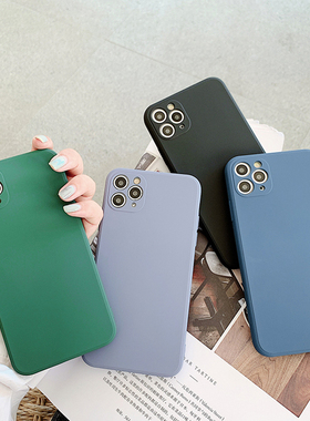 适用苹果11手机壳iPhone11ProMax魔方液态硅胶11Pro秒变12摄像头全包iPonemaxpro潮牌pormax网红男女款ip软套