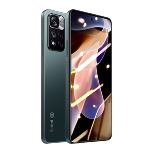 适用红米note11pro钢化膜小米note11pro+手机膜全屏覆盖redminote11抗蓝光玻璃noto防指纹4g高清por十贴膜5g