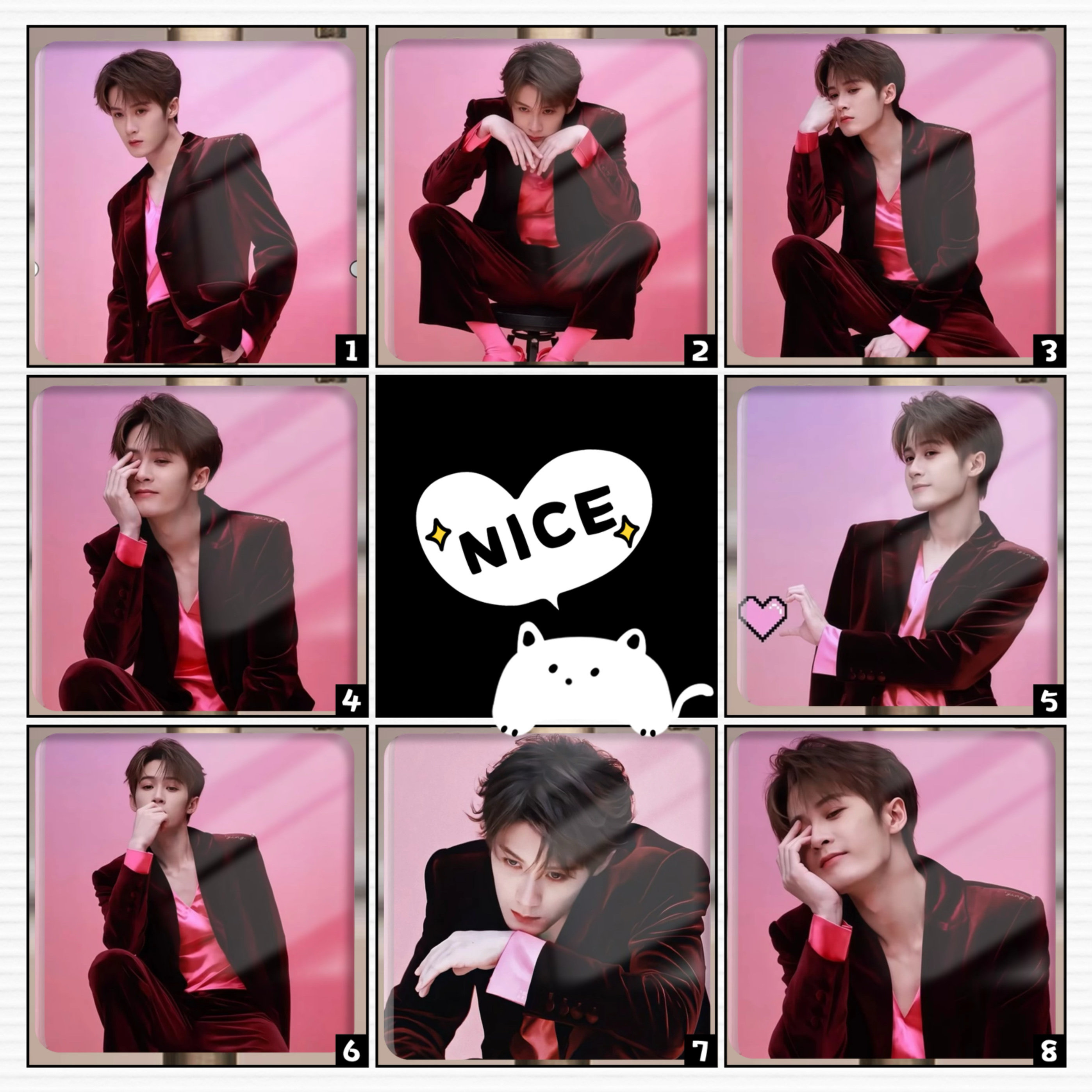 檀健次冰箱贴磁吸创意展示小巧精致多样冰箱贴文创周边