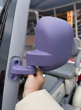 大安罗纳多春风3号雅迪CL9SCM16电动三轮车后视镜反光镜凸面镜