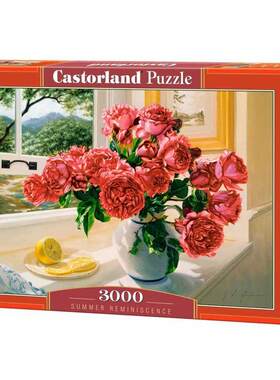夏日回忆花束进口拼图castorland