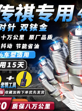 广汽传祺GS4火花塞GS5/GS8原厂GS3/M8/GA5/GA3/GA4/GA6适配双铱金