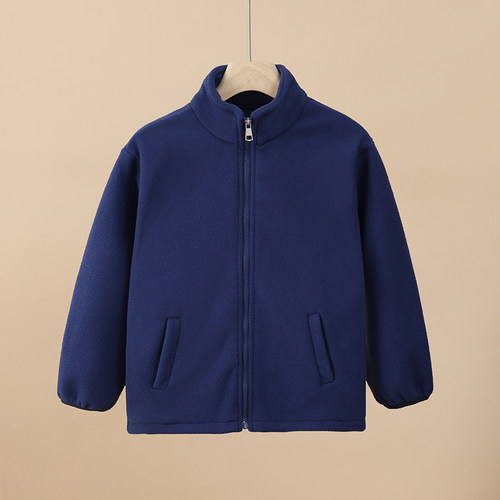 儿童摇粒绒内胆保暖绒衫校服神器