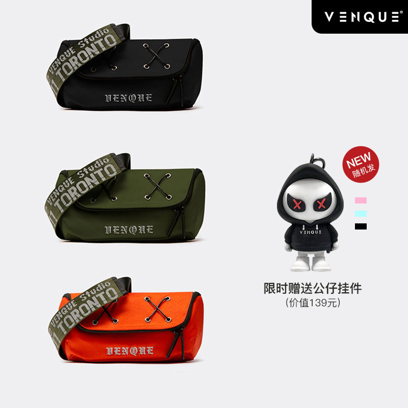 斜挎包运动腰包venque/范克时尚