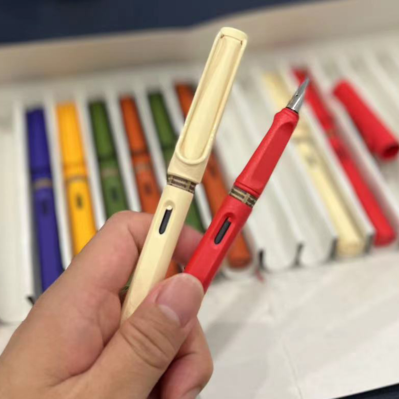 lamy奶油白德国限量钢笔草莓红