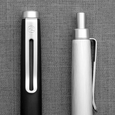 kaco宝珠笔金属拉丝签字笔圆珠笔