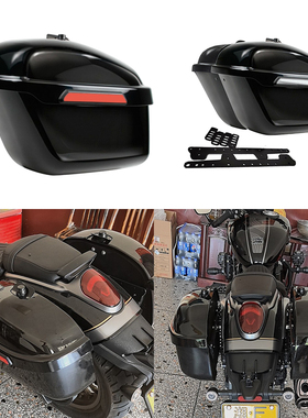 适用无极CU625边箱边包复古改装件后尾箱不变形带锁高硬度