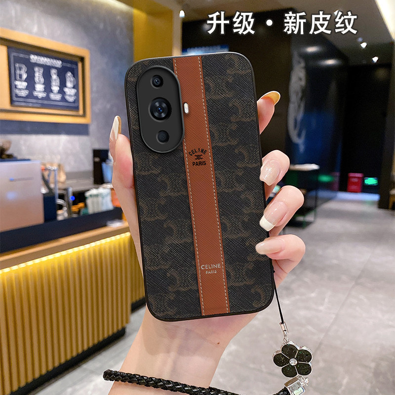 硅胶皮纹华为全包边潮牌